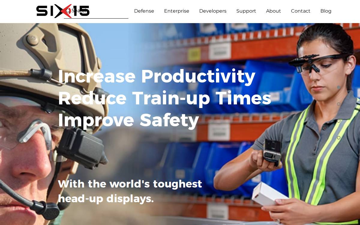 Six 15 website preview