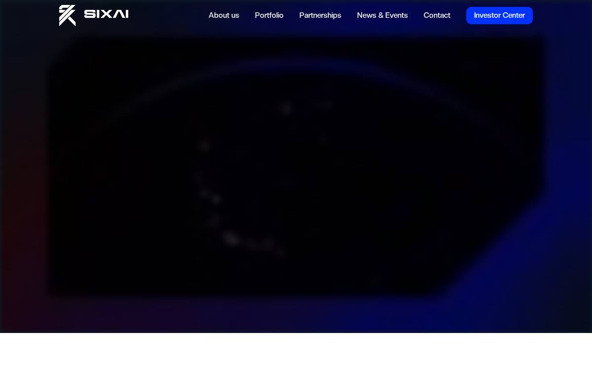 Sixai website preview
