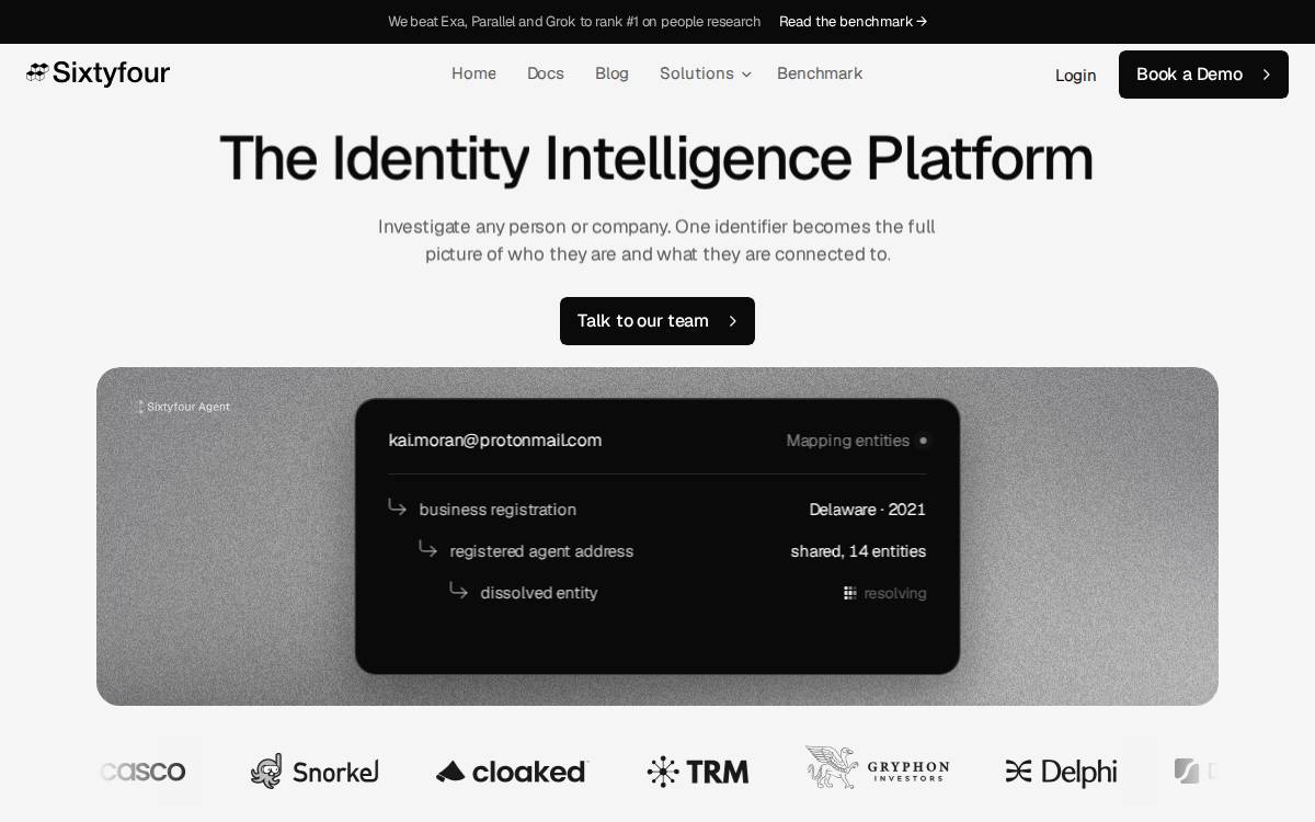 Sixtyfour website preview