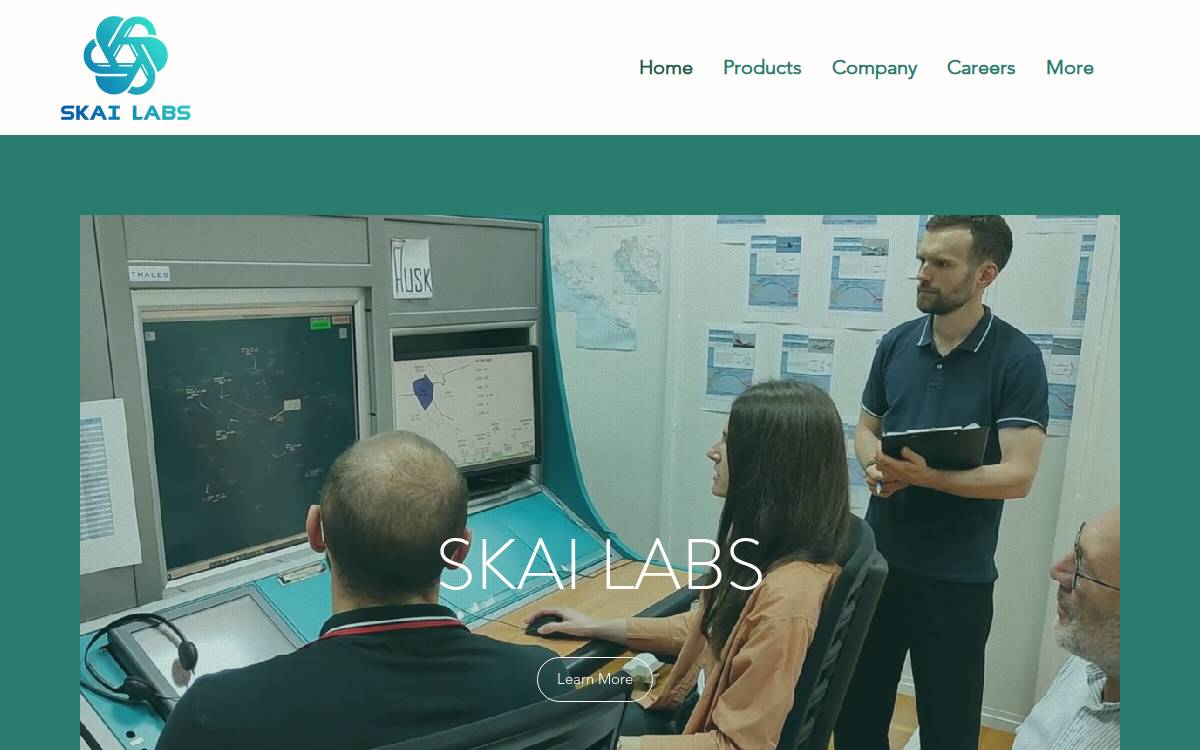 Skailabs website preview