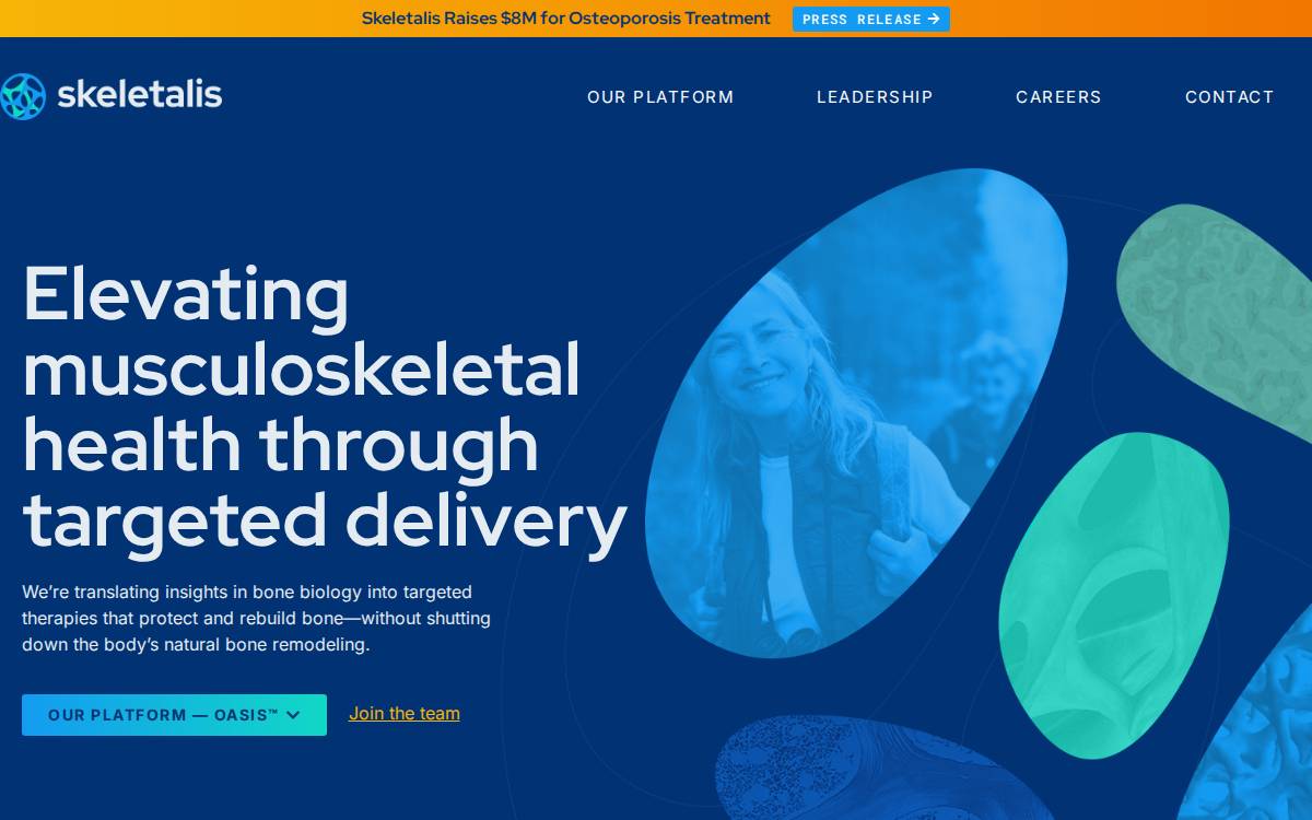 Skeletalis website preview