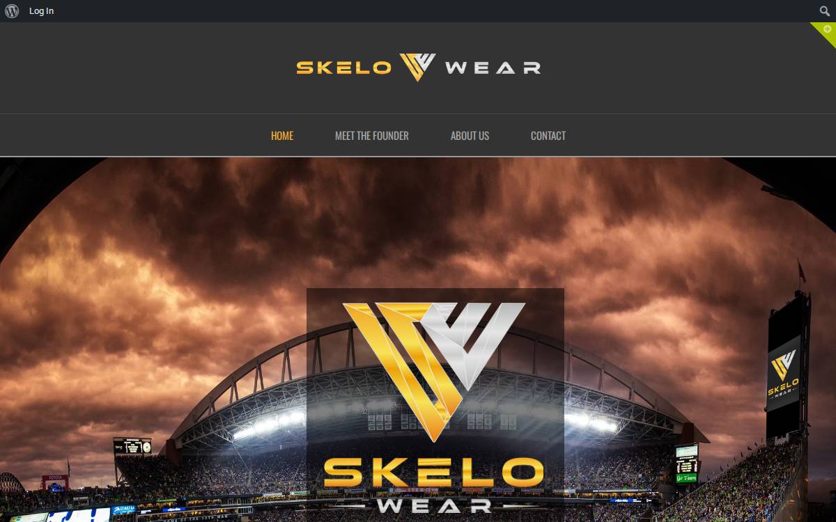 Skelo Wear website preview