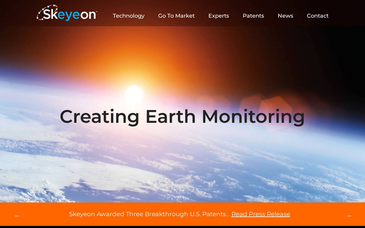 Skeyeon website preview