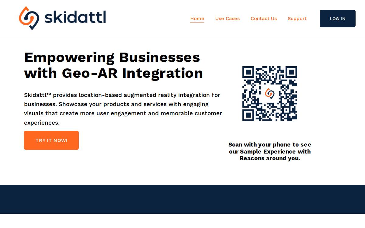 Skidattl website preview
