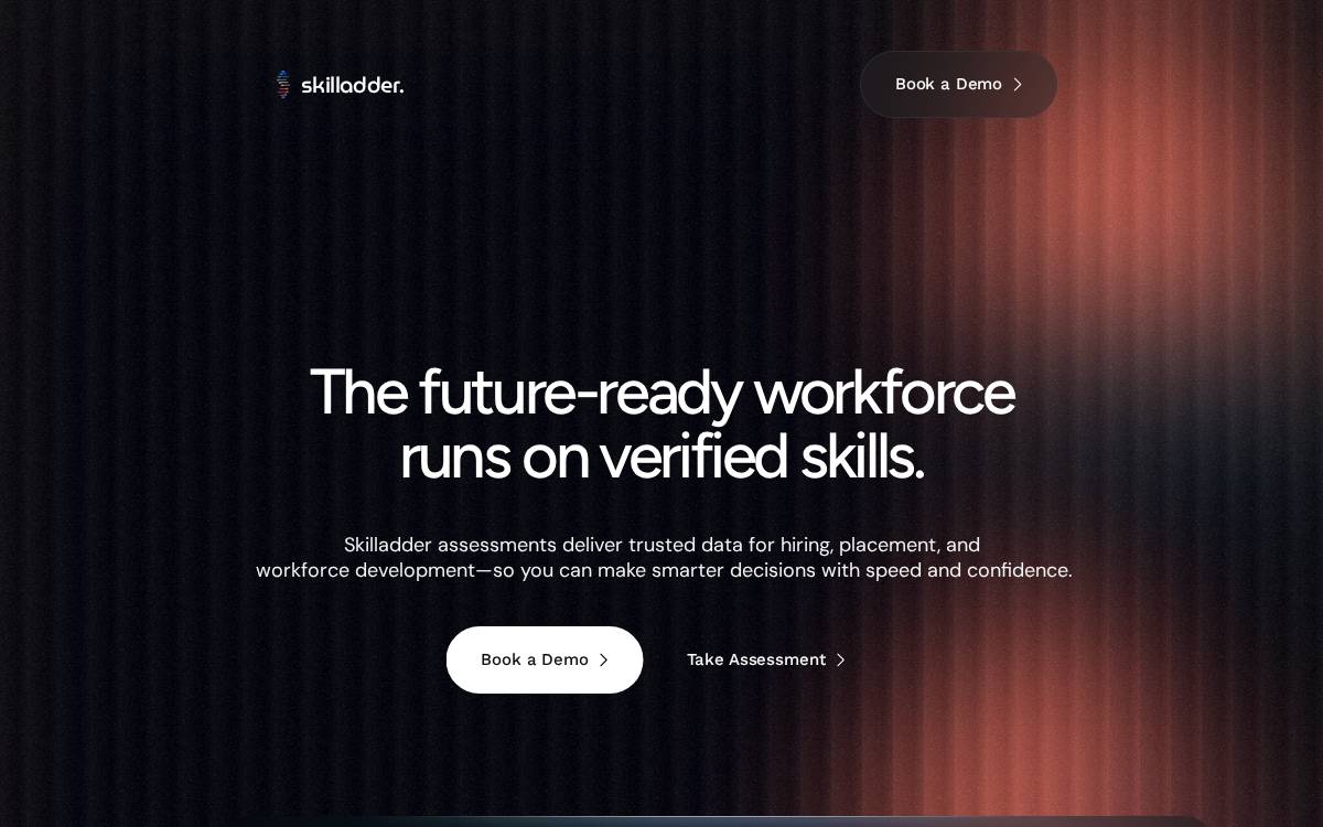 Skilladder website preview