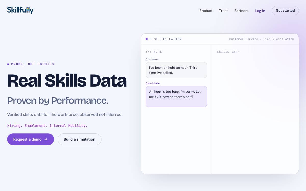 Skillful website preview