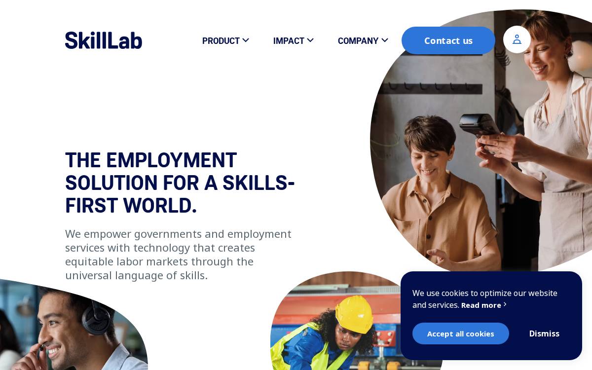 Skilllab website preview