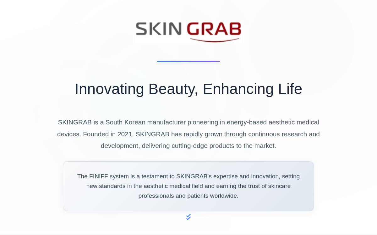 SkinGrab website preview
