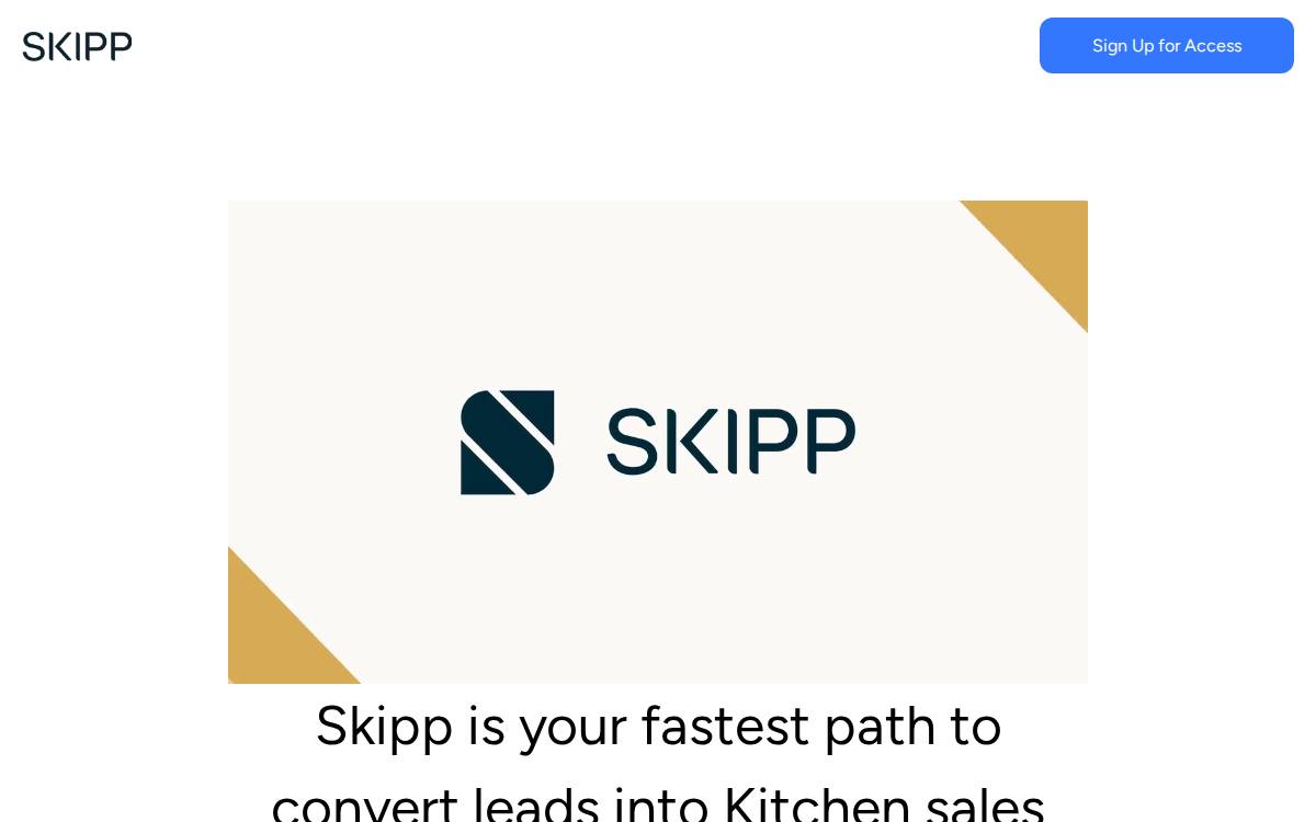 Skipp website preview