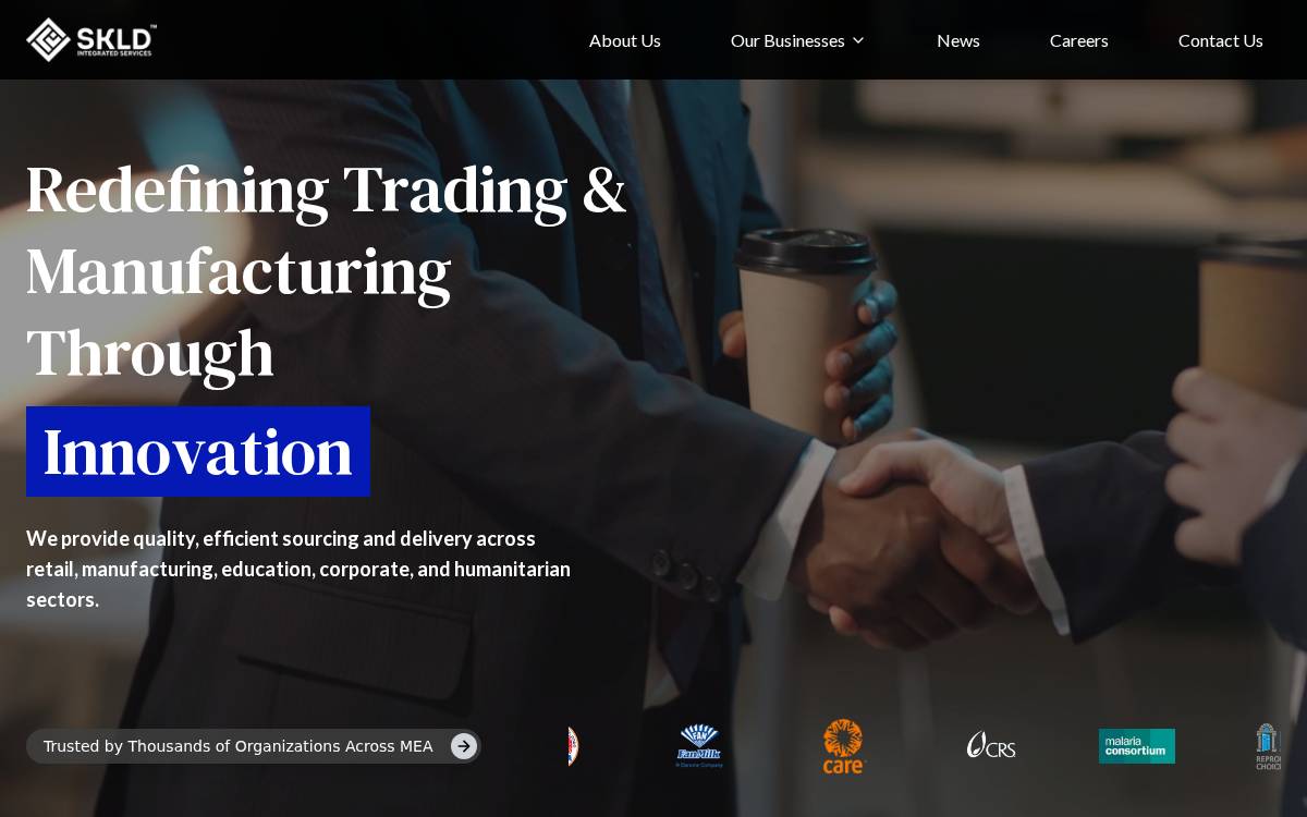 SKLD website preview