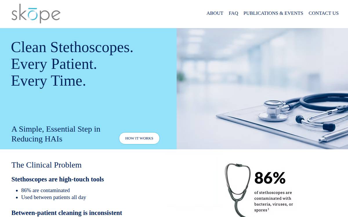 Skope Inc website preview