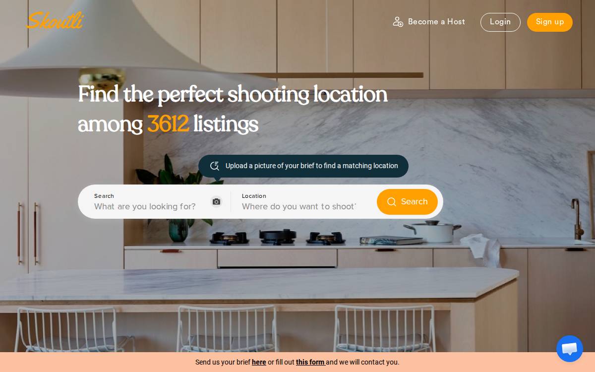 Skoutli website preview