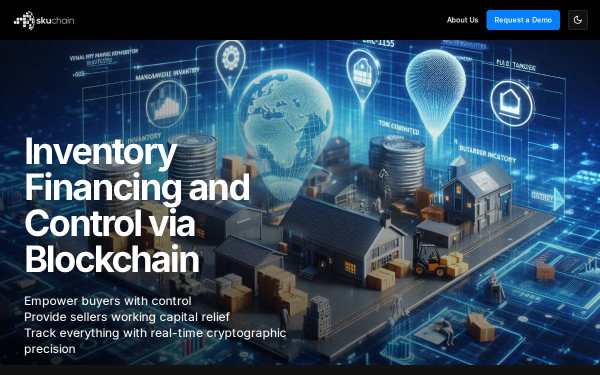 Skuchain website preview