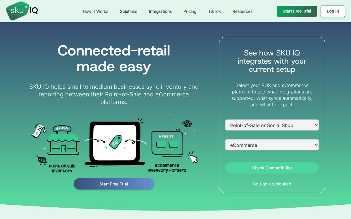 Skuiq website preview