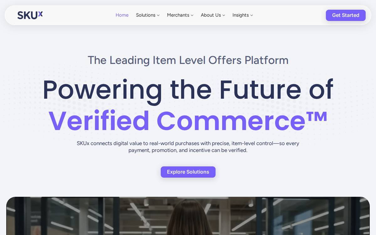 SKUxchange website preview