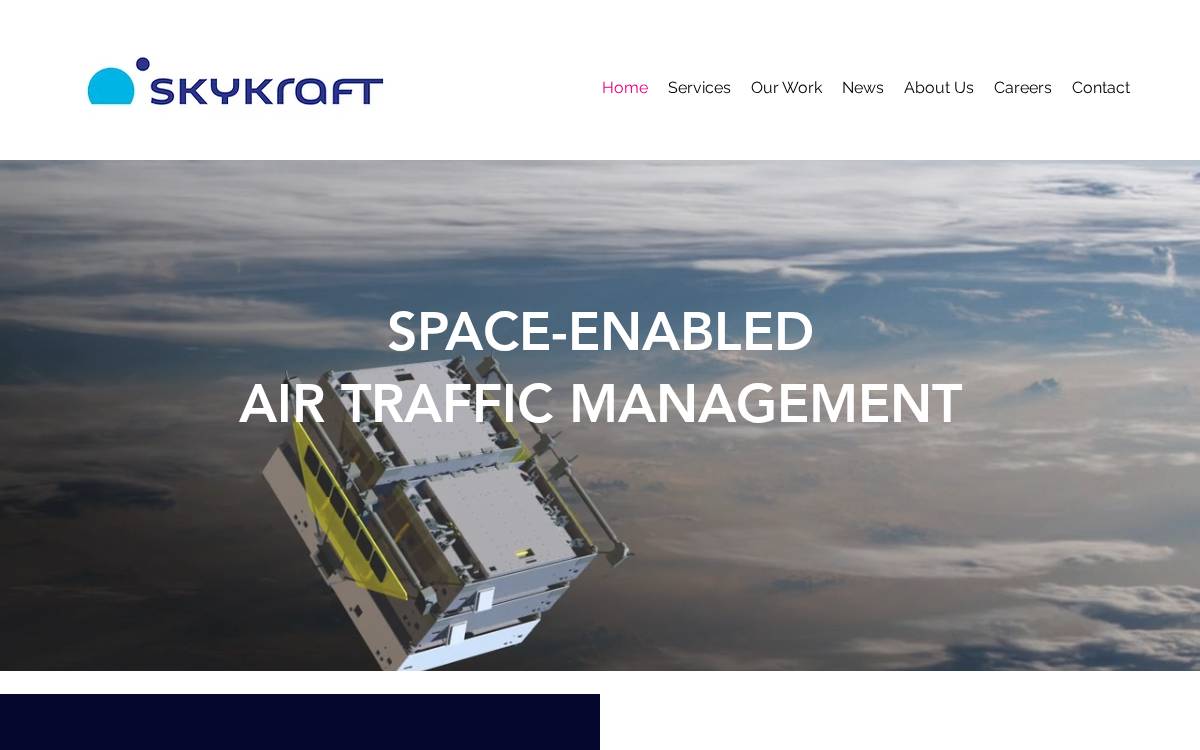 Skykraft website preview