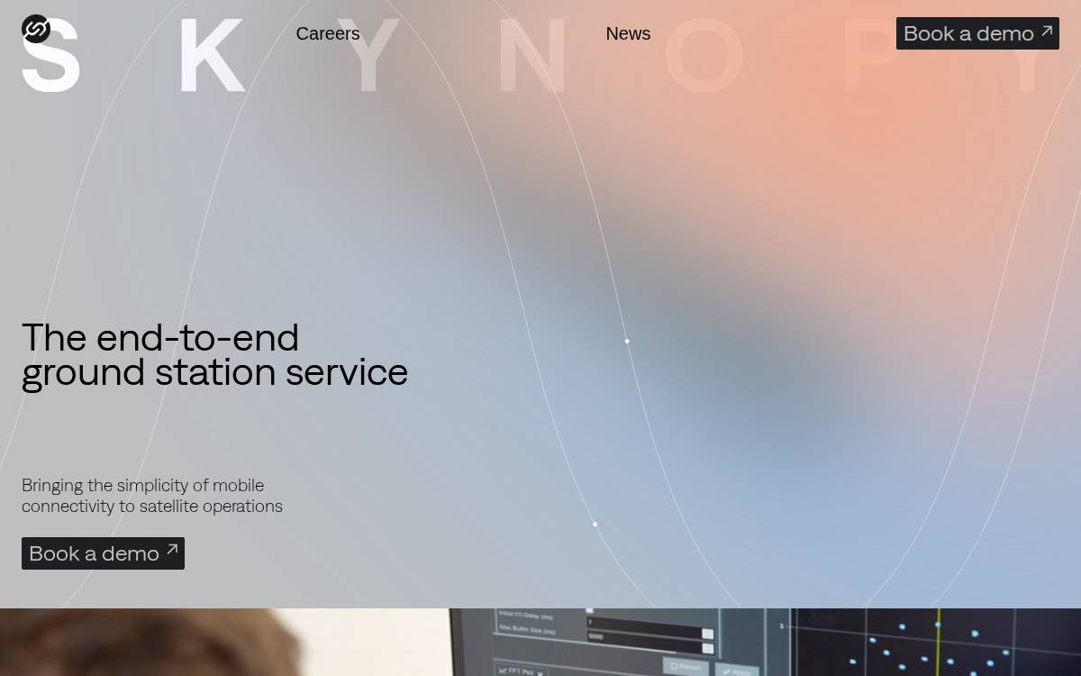 Skynopy website preview
