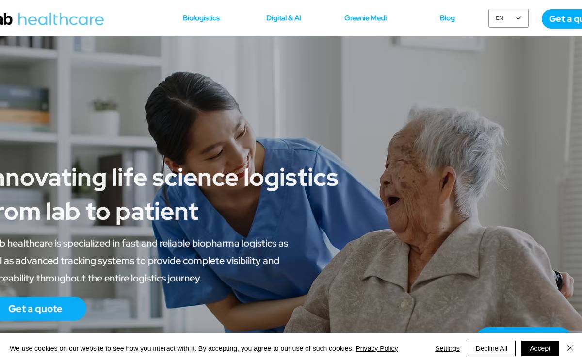 Slabhealthcare website preview