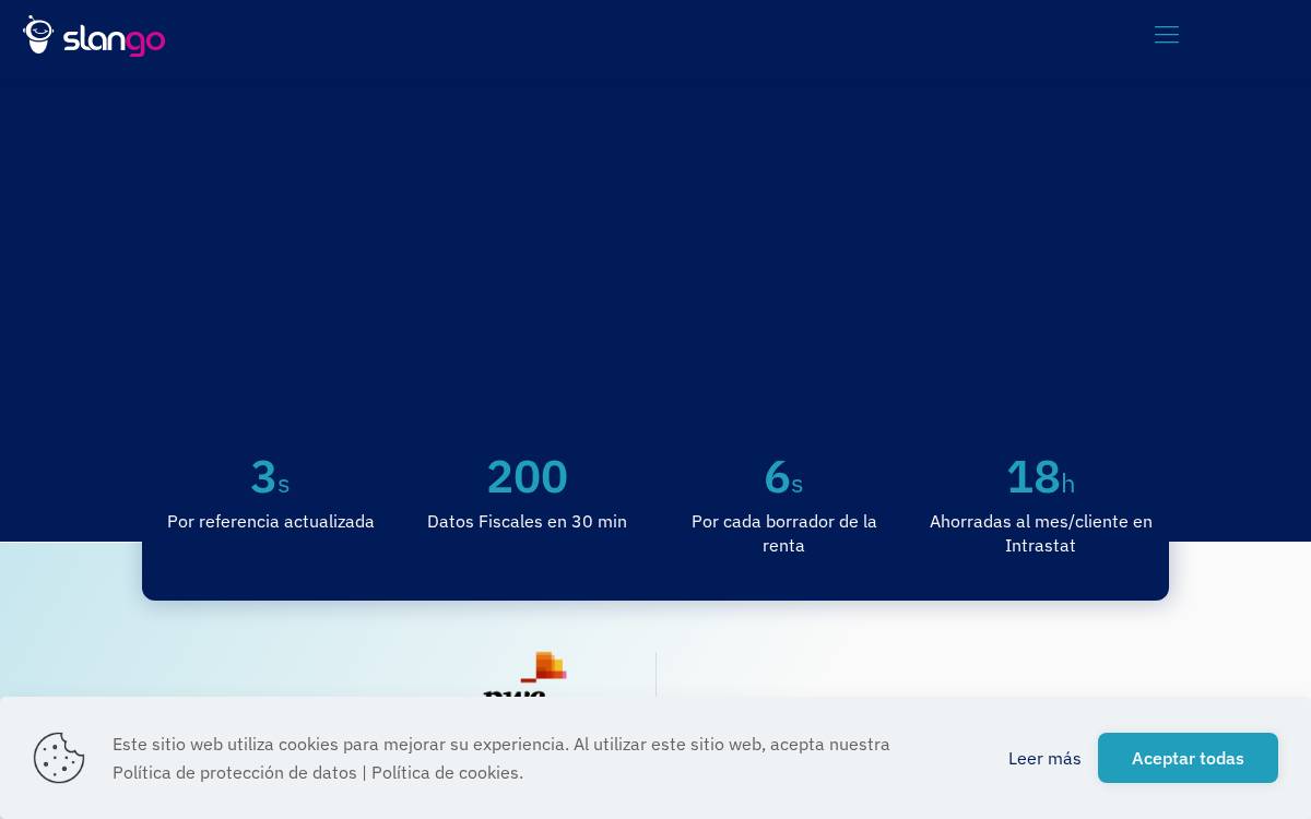 Slango website preview