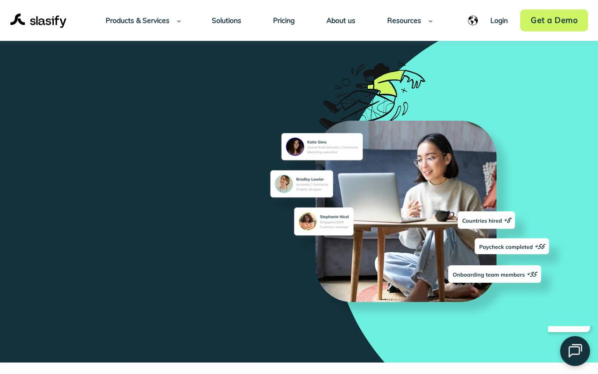 Slasify website preview