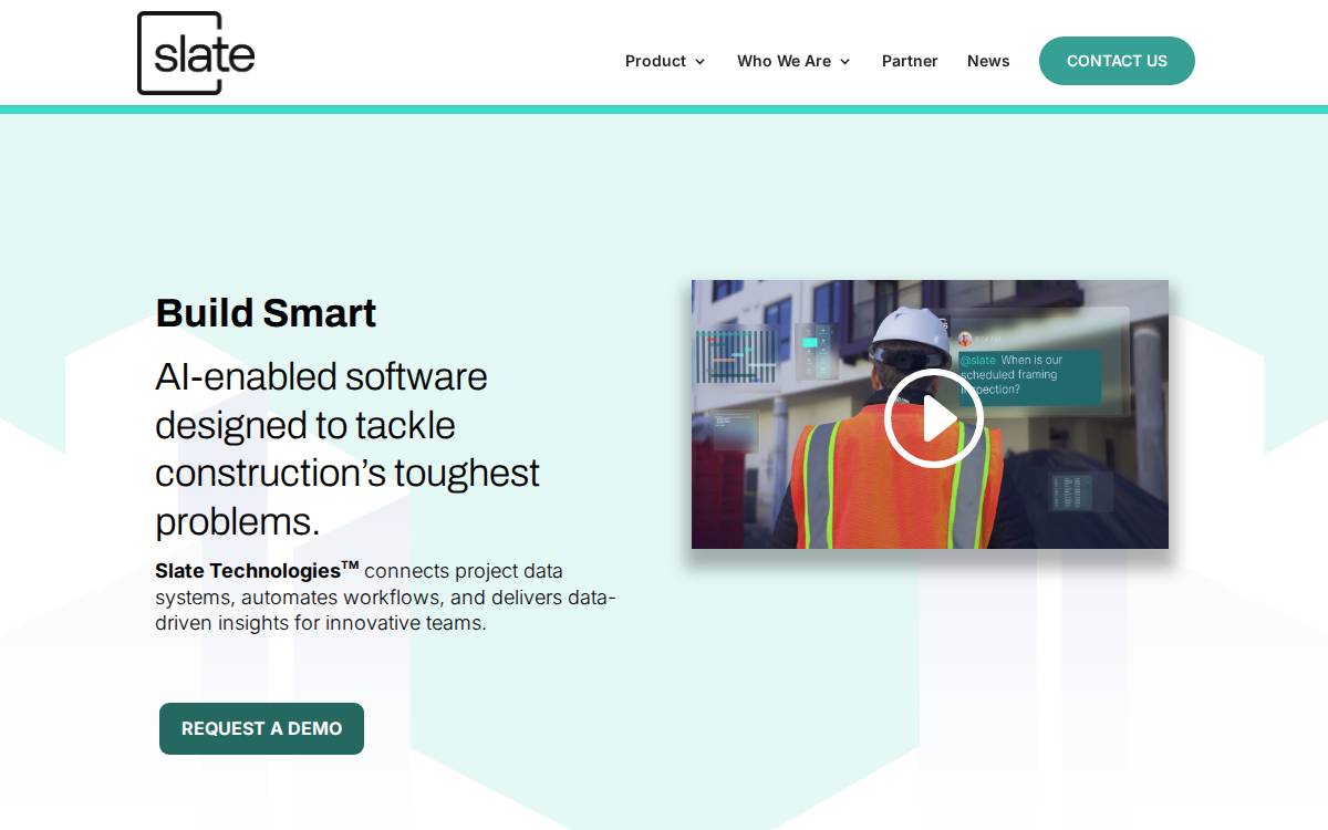 Slate Technologies, Inc. website preview