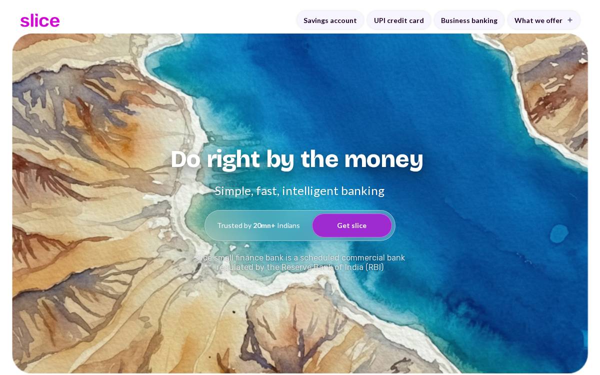 slice website preview