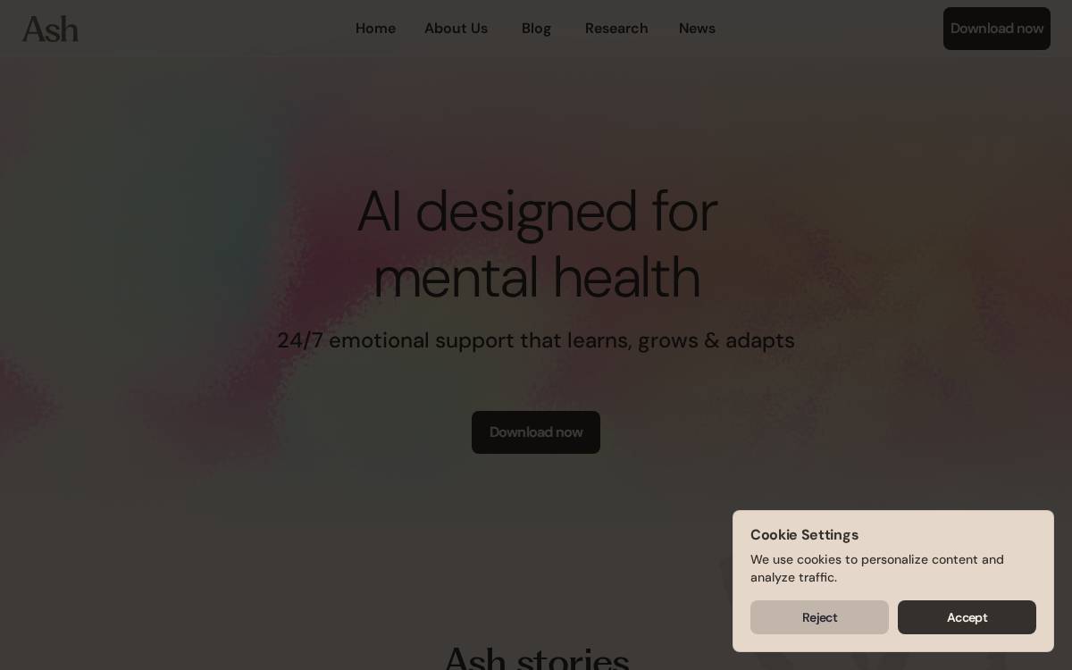 Slingshot Ai website preview