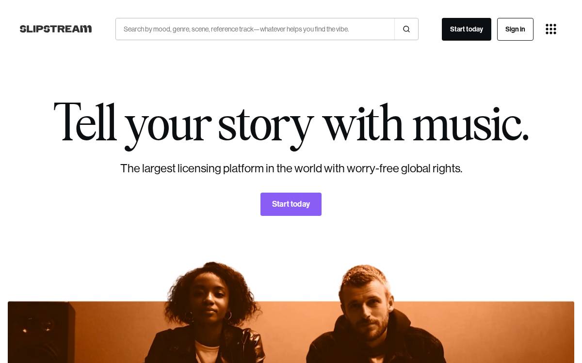 Slip website preview
