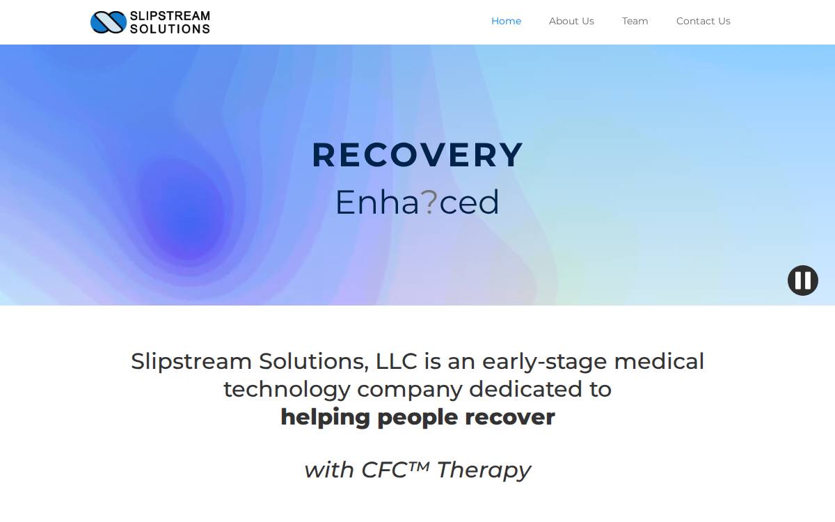 Slipstream Solutions website preview