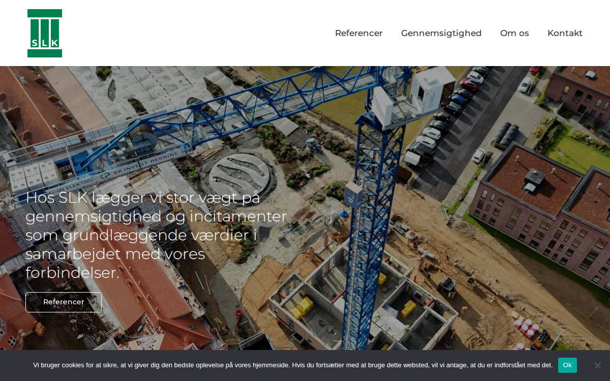 SLK Aarhus website preview