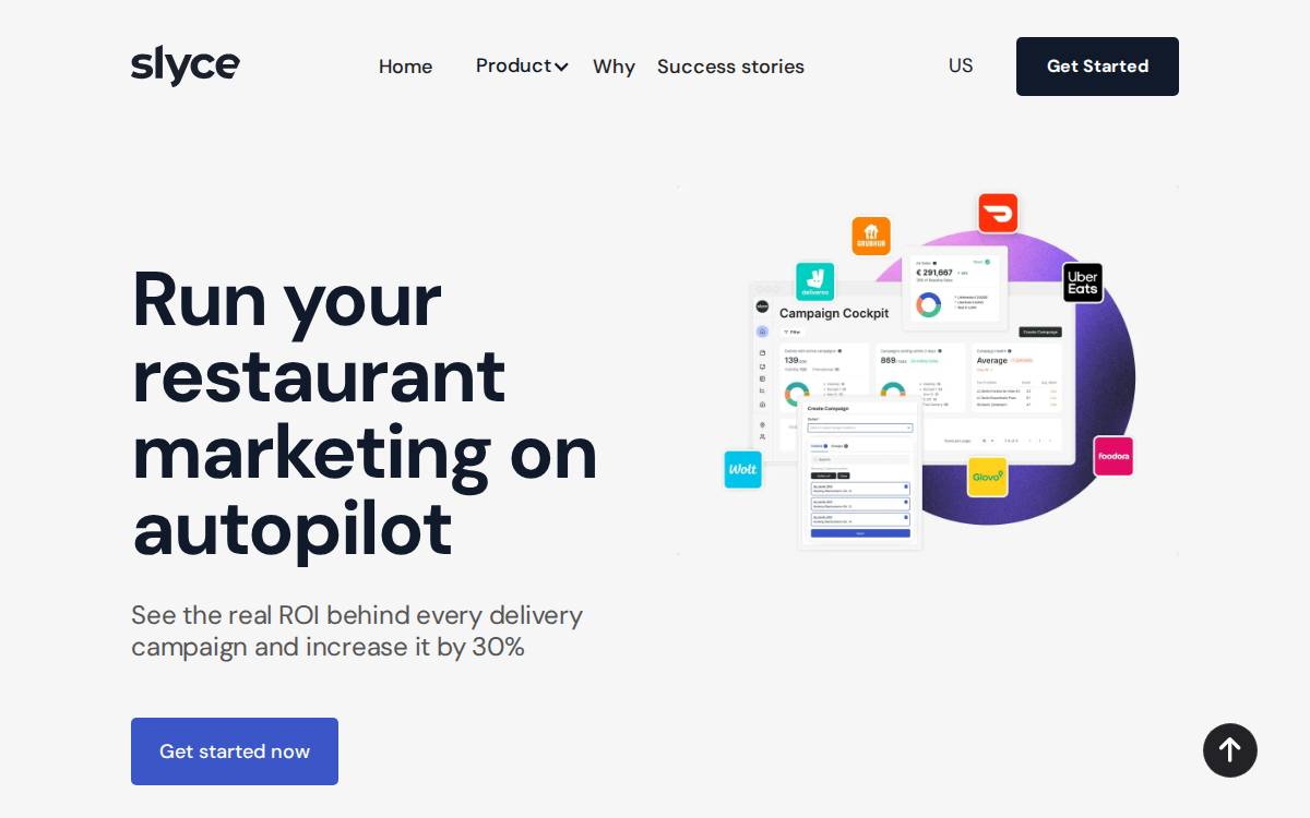 Slyce website preview