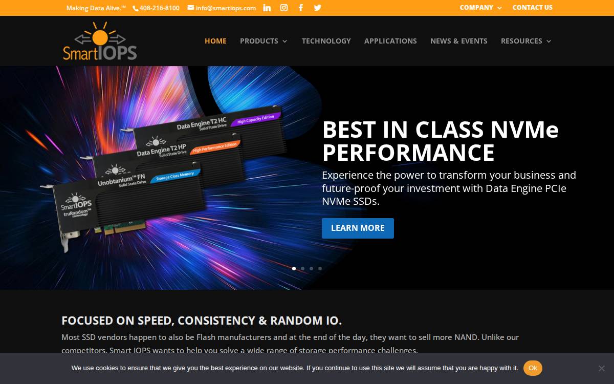 SMART website preview