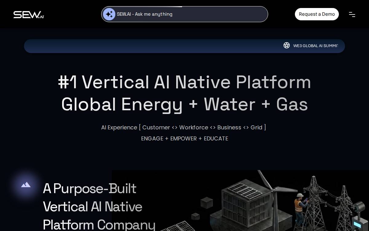 Smart Energy Water website preview