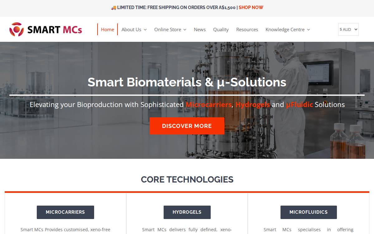 Smart MCs website preview