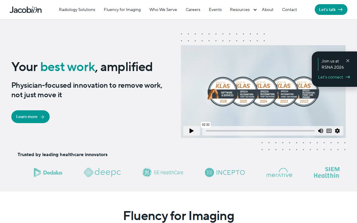 Smart Reporting website preview