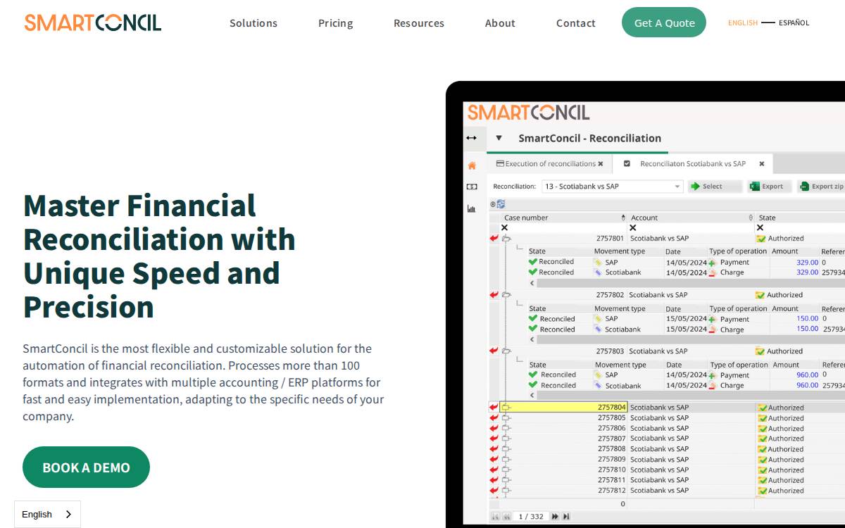 SmartConcil website preview