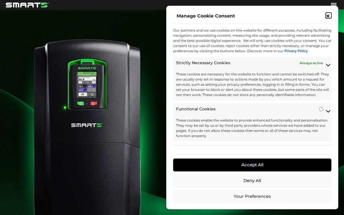 SmartD website preview
