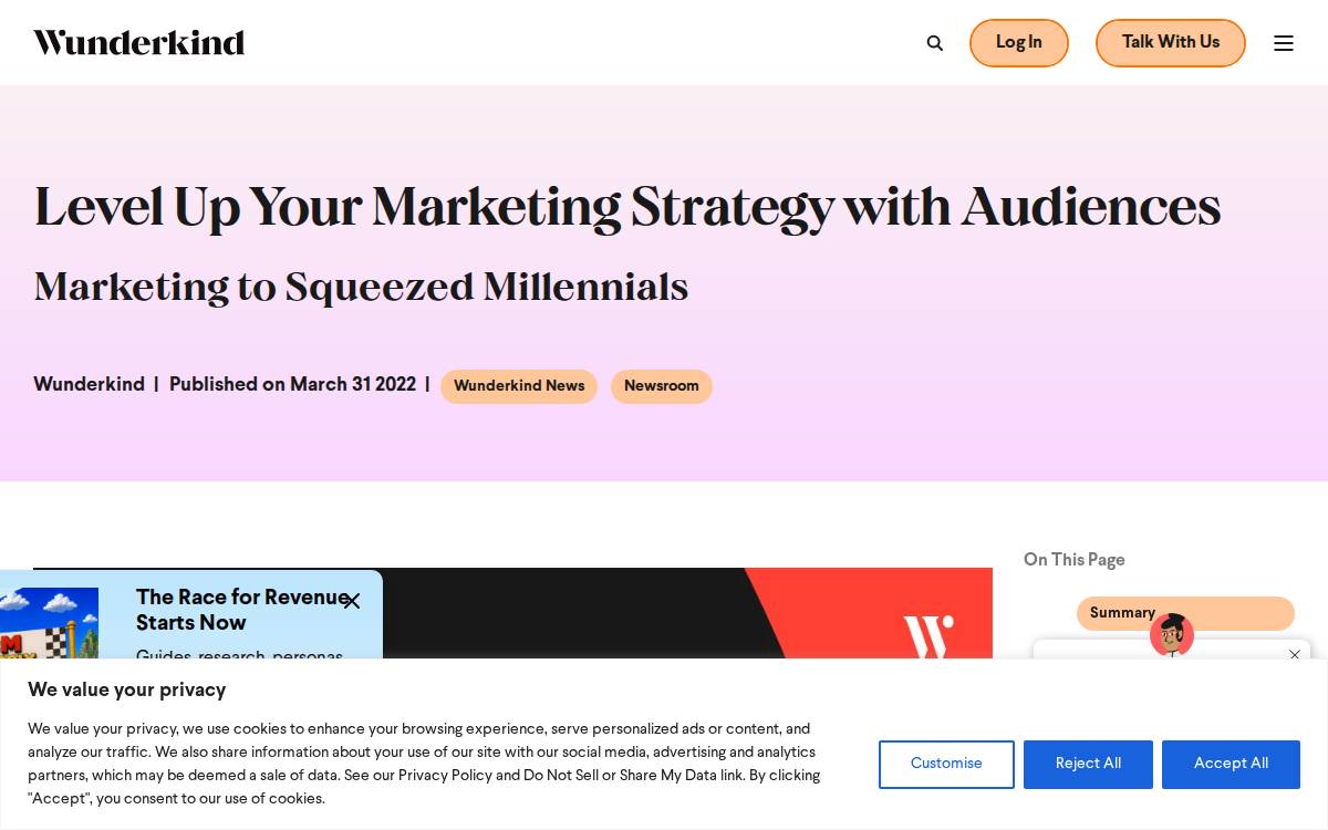 SmarterHQ website preview