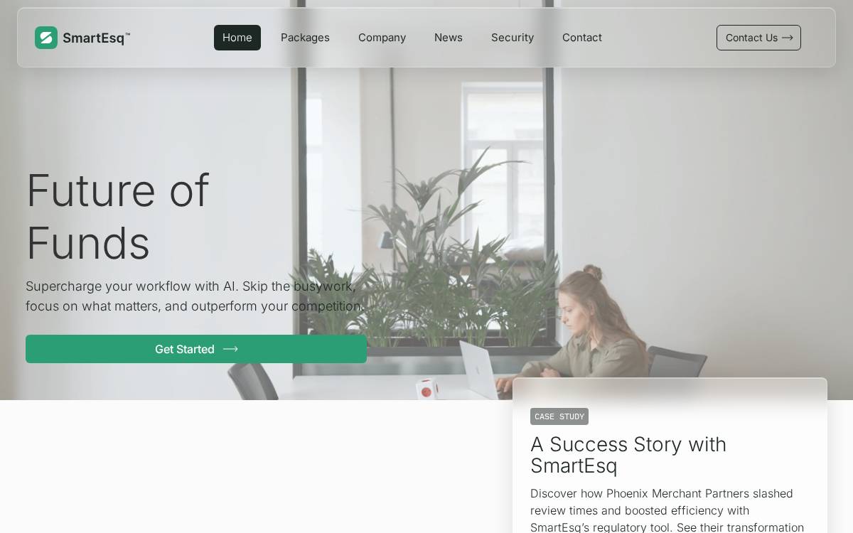 SmartEsq website preview