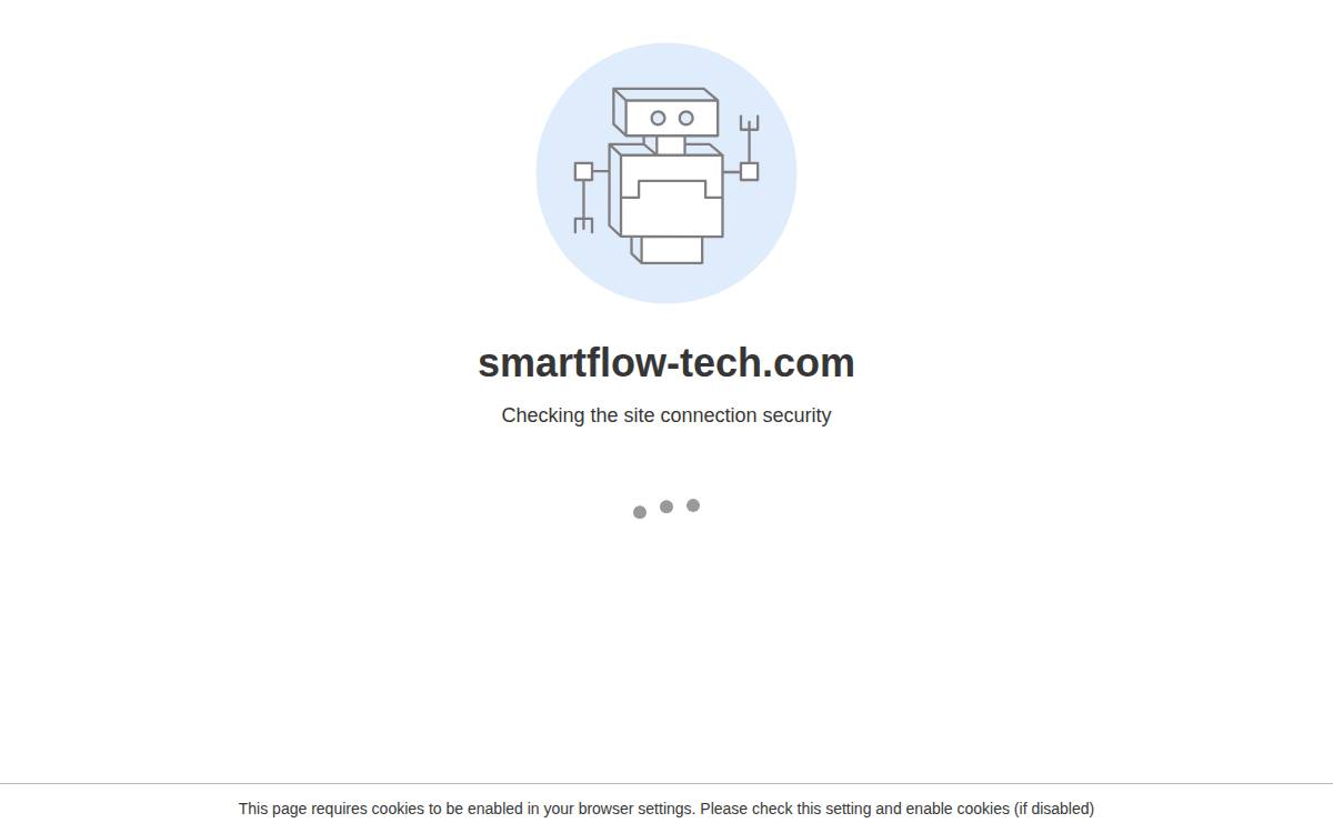 Smartflow Tech website preview