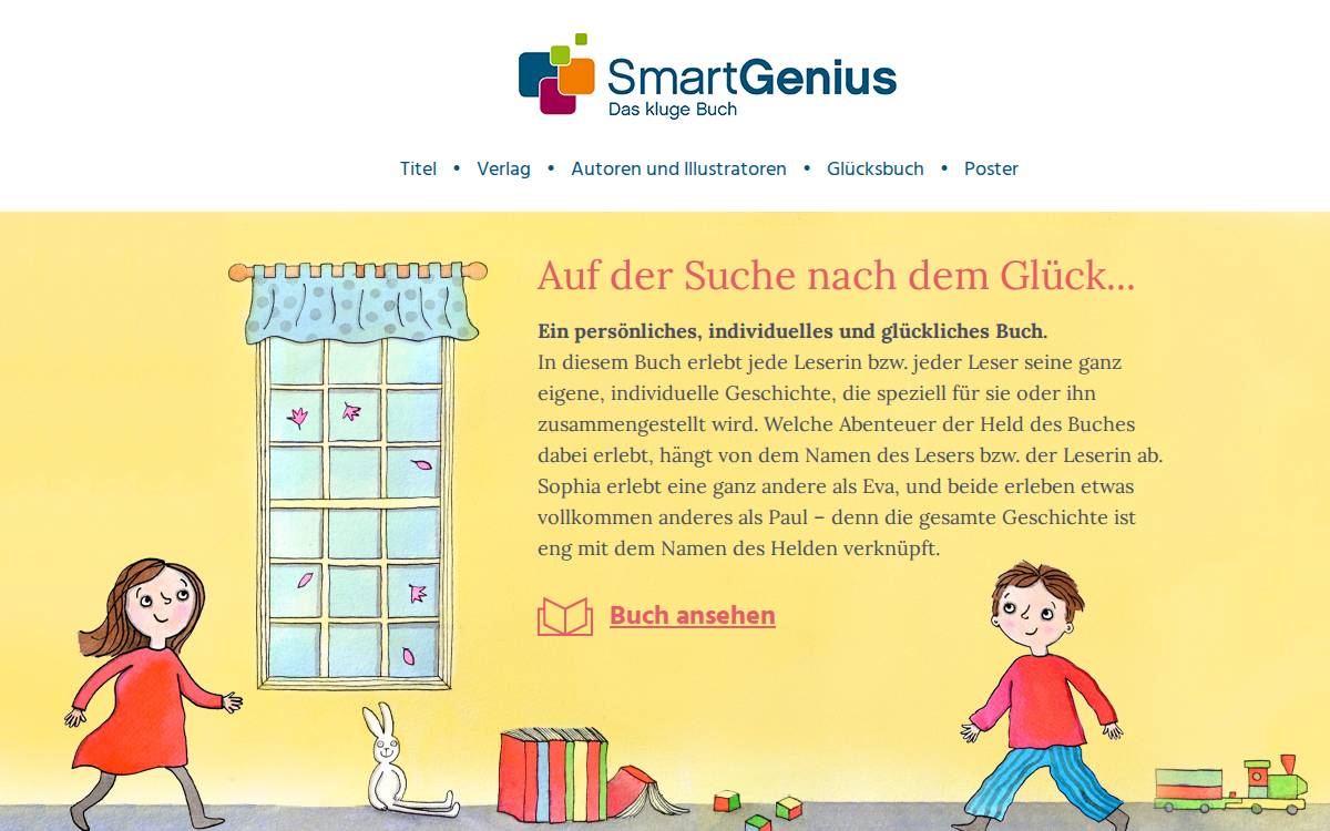 SmartGenius website preview