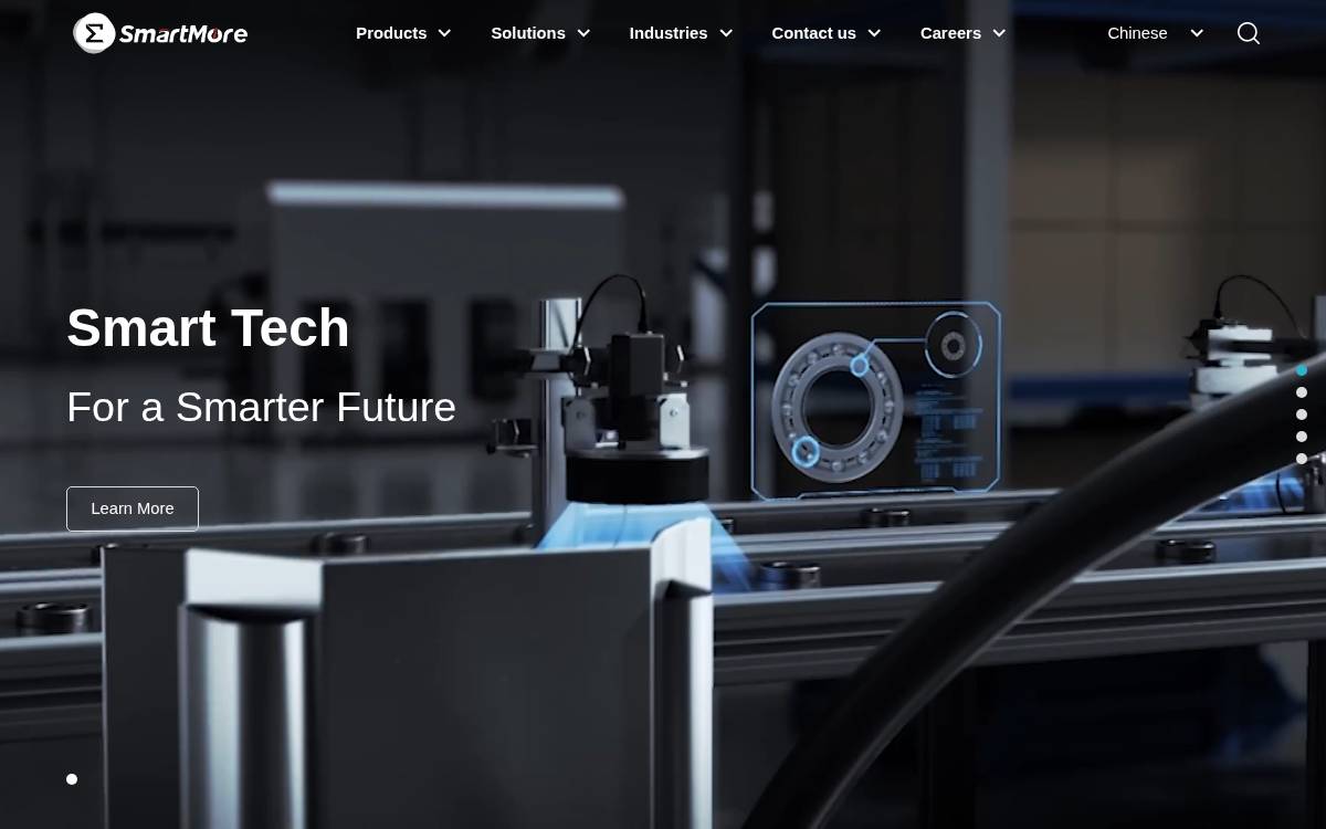思谋科技 (SmartMore) website preview