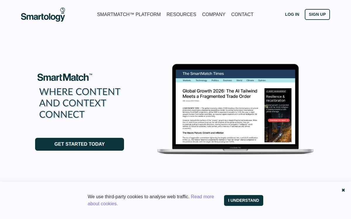 Smartology website preview