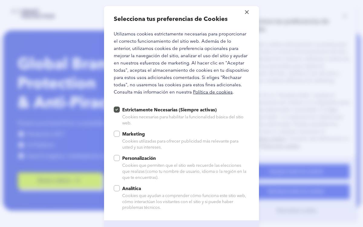 Smart Protection website preview
