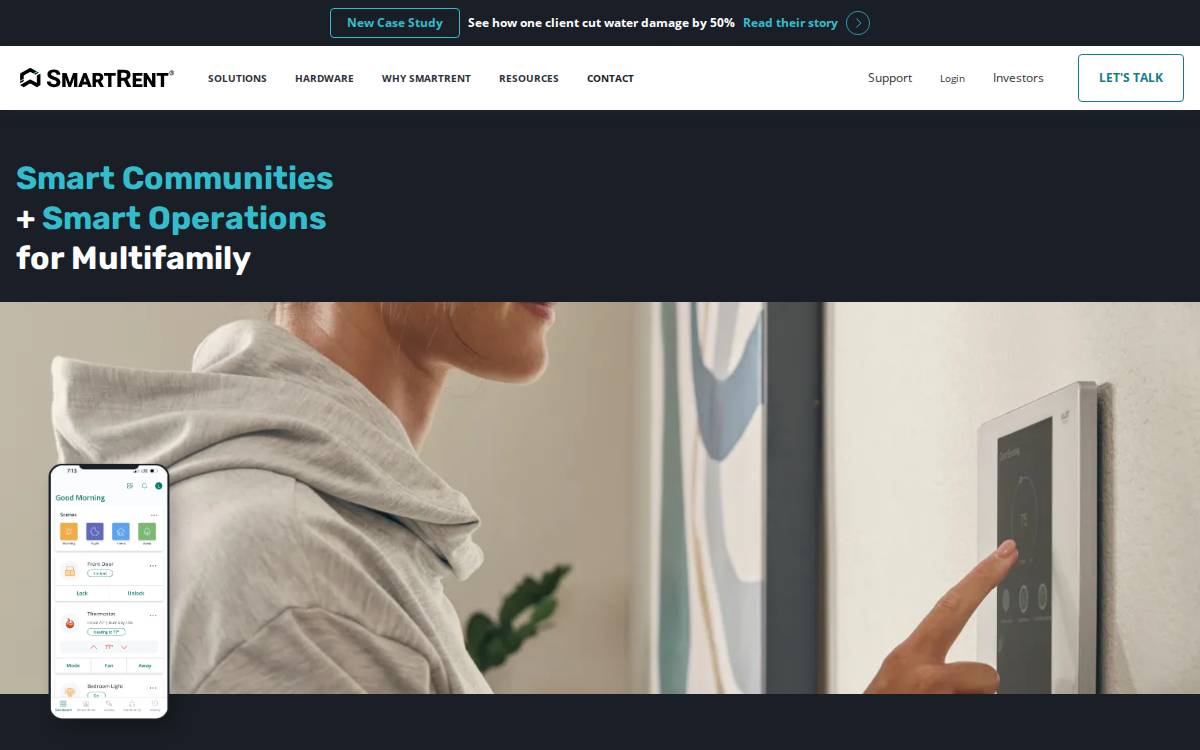 SmartRent website preview