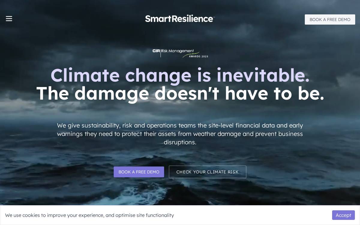 SmartResilience website preview
