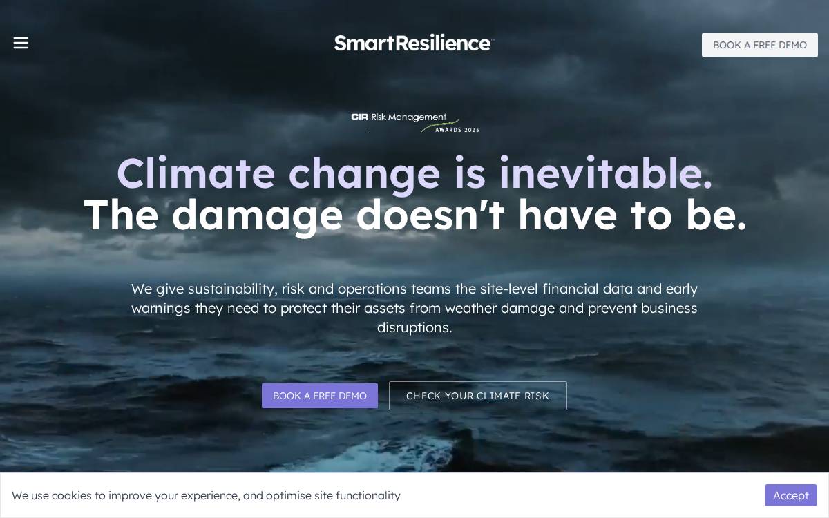 SmartResilience website preview