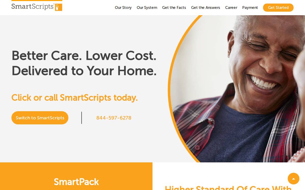 SmartScripts website preview