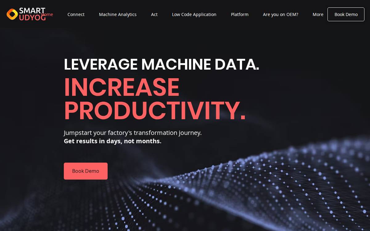 SmartUdyog website preview