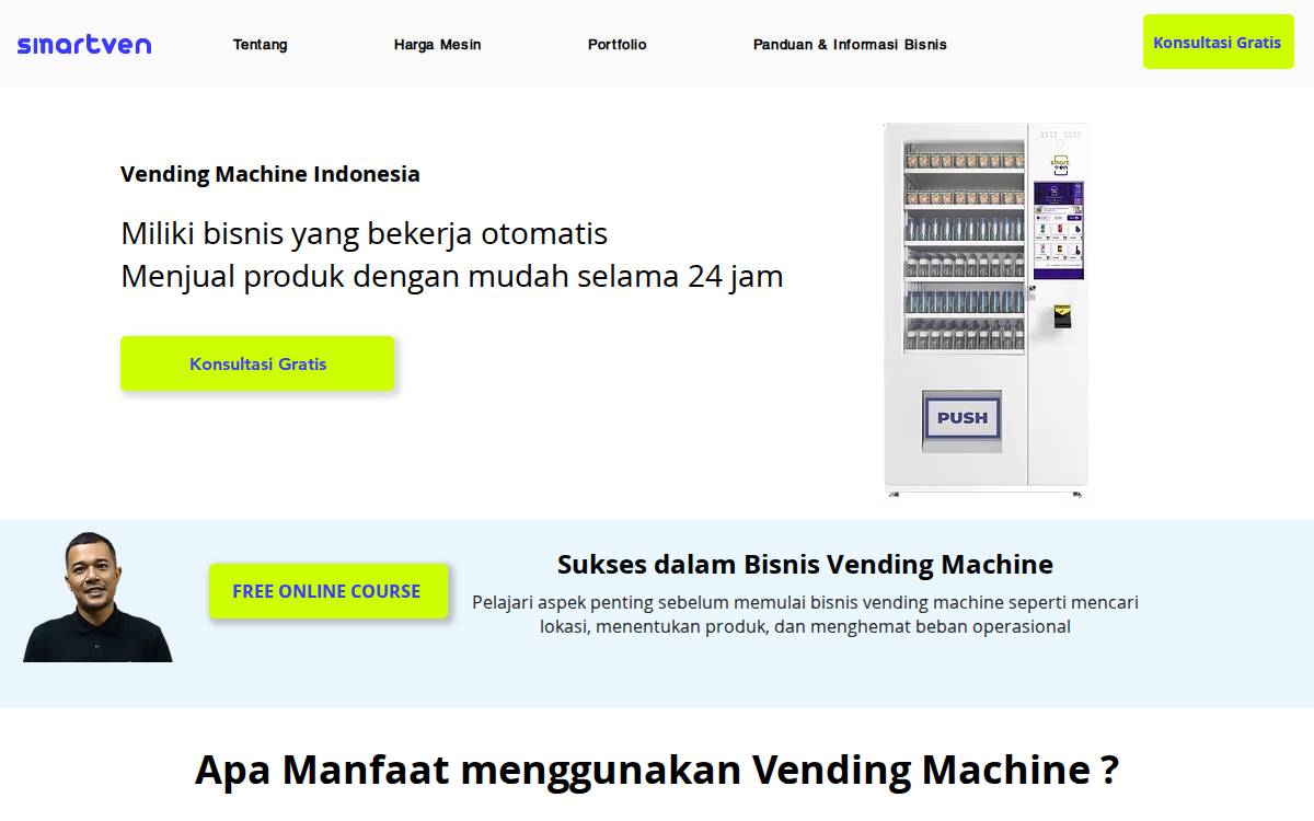 Smartven website preview